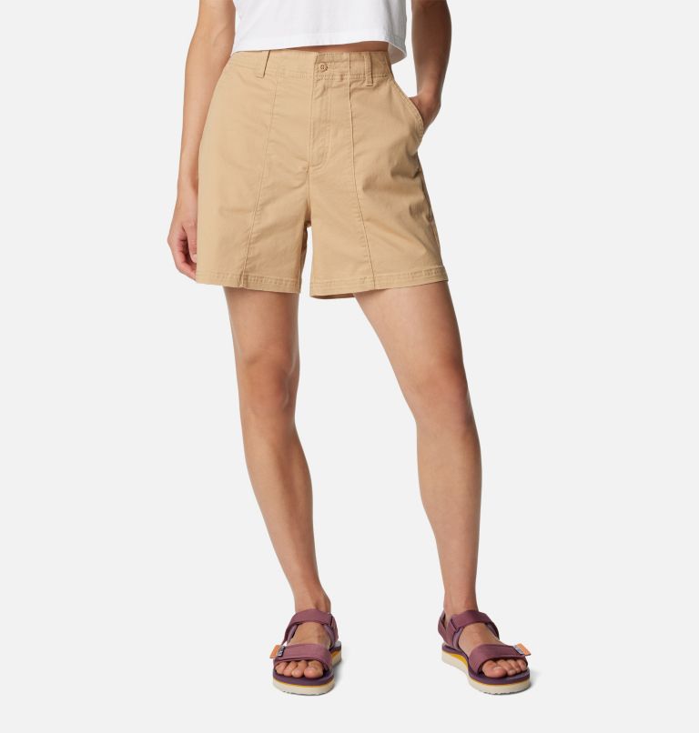 Columbia Womens Calico Basin Cotton Shorts